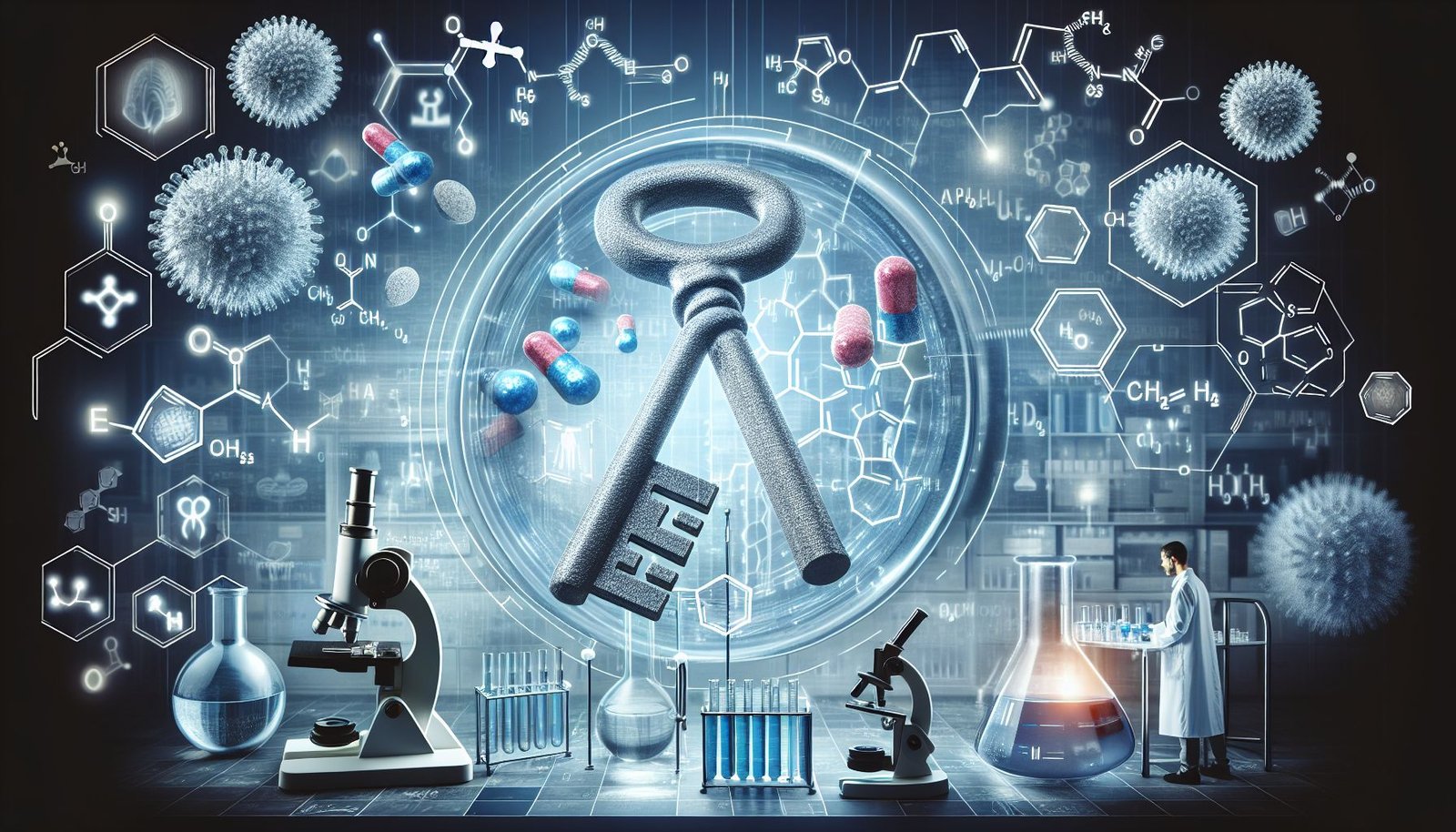 An array of performance enhancement drugs on a vibrant background